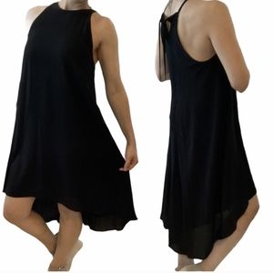 Mossimo black halter dress medium